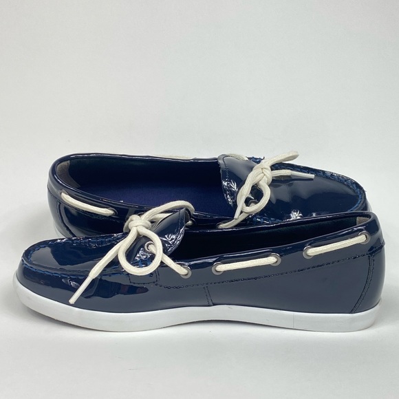 Cole Haan Navy Blue Nantucket Moccasin Boat Shoes Size - Picture 10 of 14
